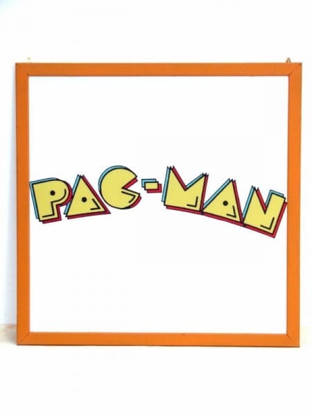 ‘PacMan’ retro sign
