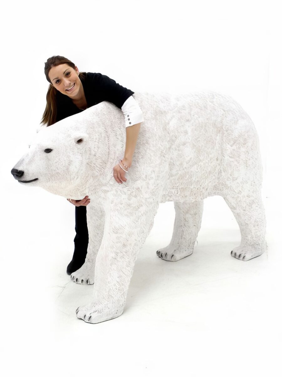 Polar Bear Walking 1.1m EPH Creative Event Prop Hire