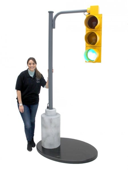 American Traffic Light Prop (Lights to Right of Post)