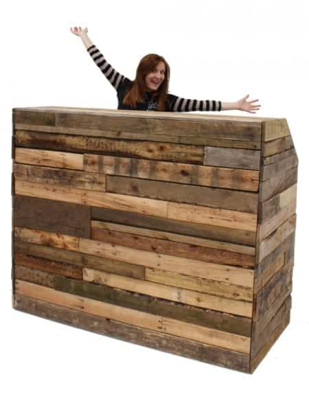 Pallet Bar Event Prop Hire