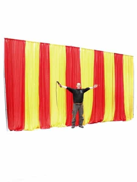 Circus Fabric Backdrop (6m x 4m)