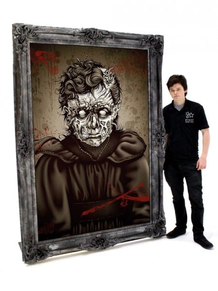 Large Black Frame with Zombie insert #3