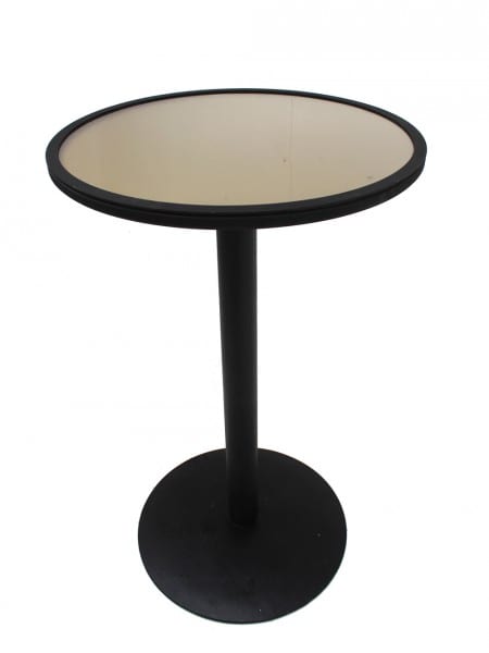 Gold Topped Poseur Table