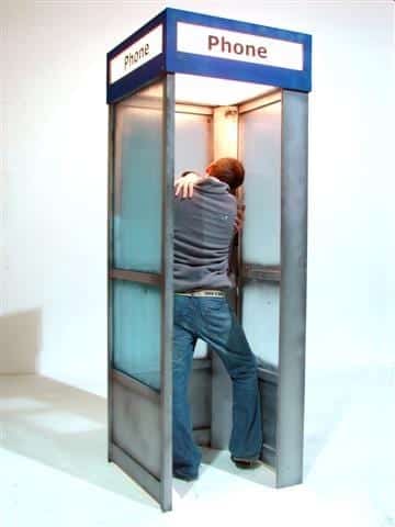 American Phone Booth Prop