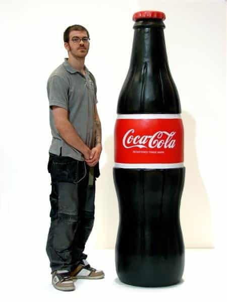 Giant Coca Cola Bottle Prop