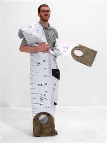 Giant Measuring Tape Prop