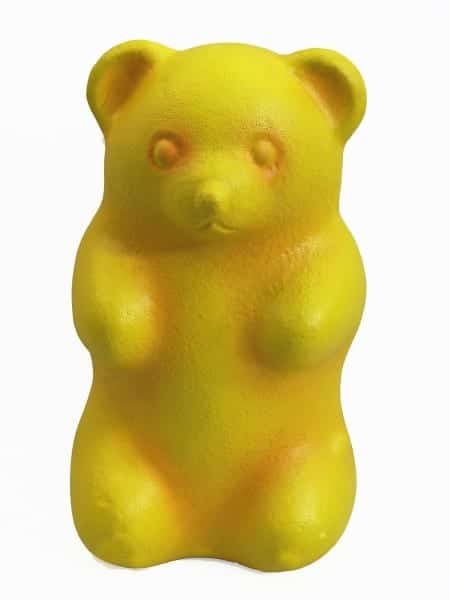 Giant Solid Gummy Bear Yellow