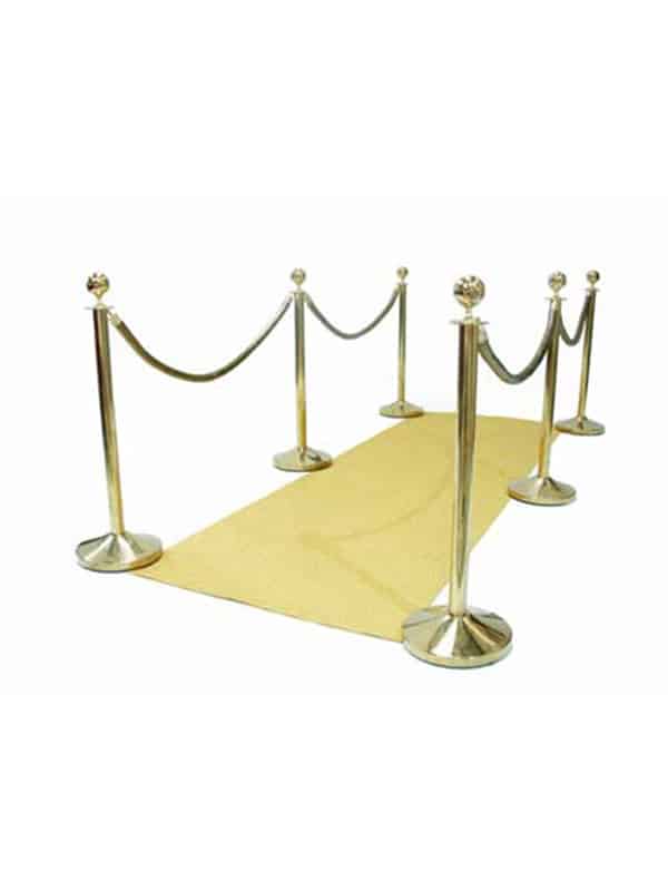 Gold Carpet Walkway