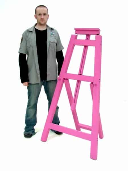 Pink Easel