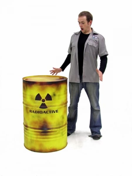 Radioactive Waste Barrel