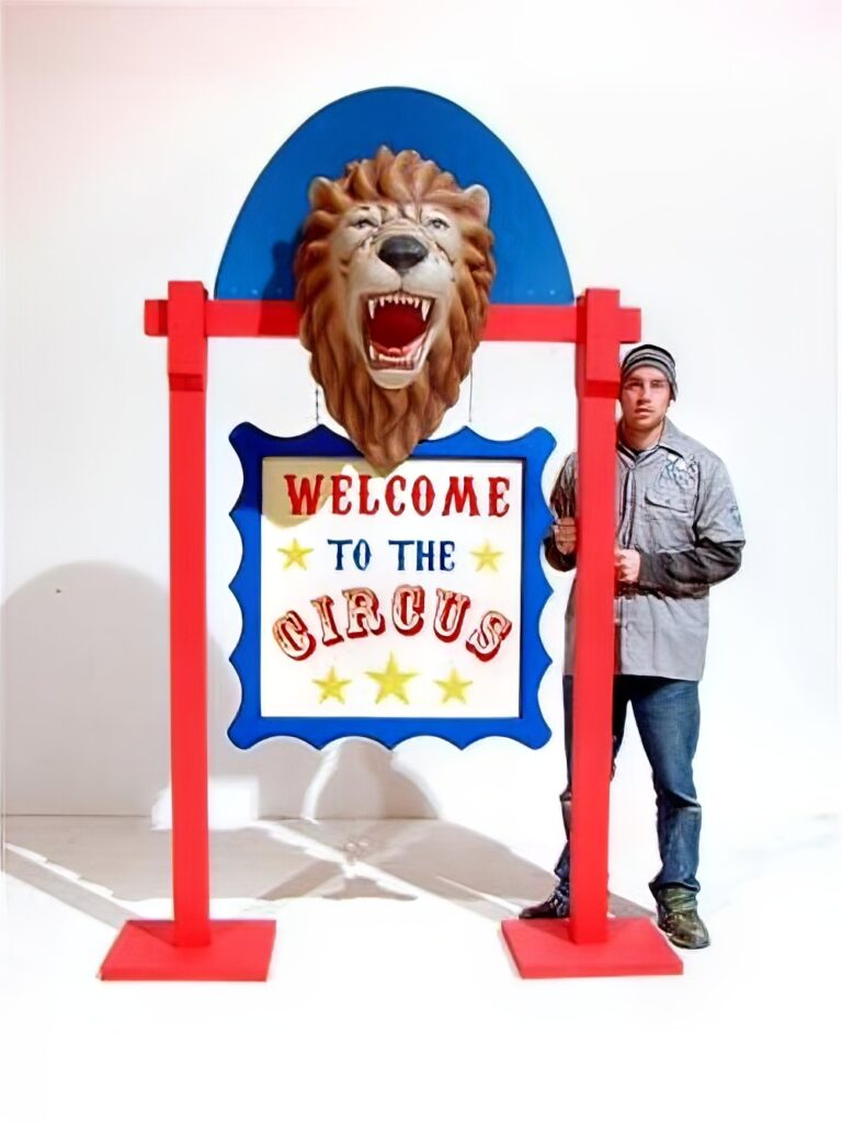 Circus Welcome Sign | EPH Creative - Event Prop Hire
