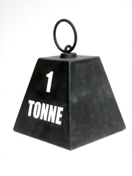 Tonne Weight  EPH Creative - Event Prop Hire