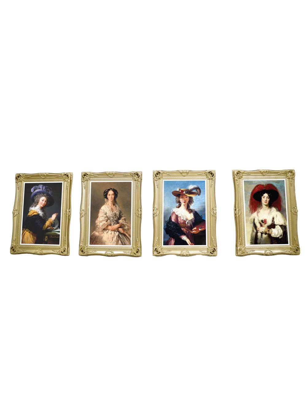 FRM34_Portrait Oil Paintings - Set of 4_event_prop_hire_EPH_Creative copy _optimised