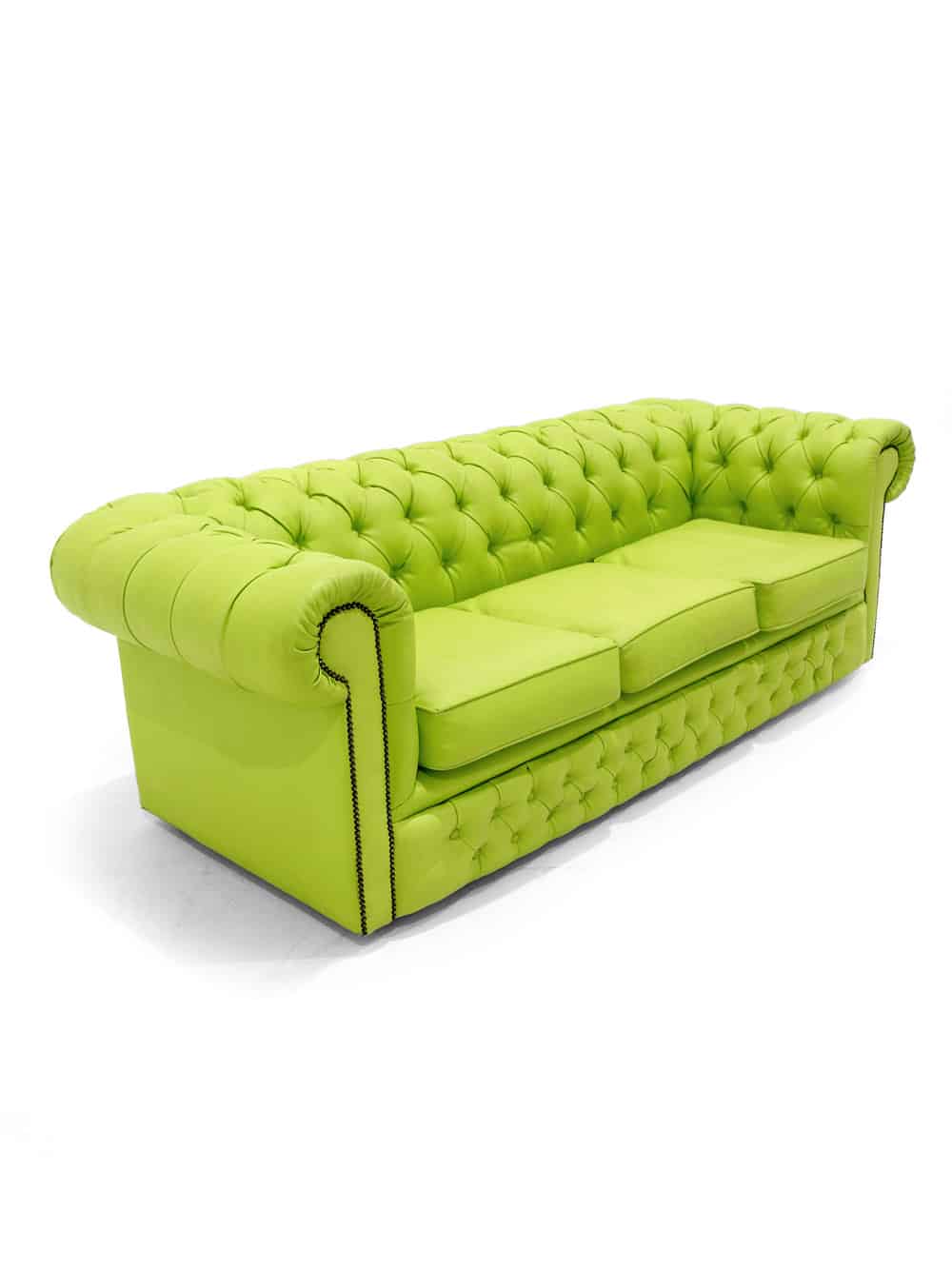 Lime Green Chesterfield 3 Seater Sofa Event Prop Hire Sofa beds not only provide maximum a green chesterfield sofa in one of the front windows for p. event prop hire