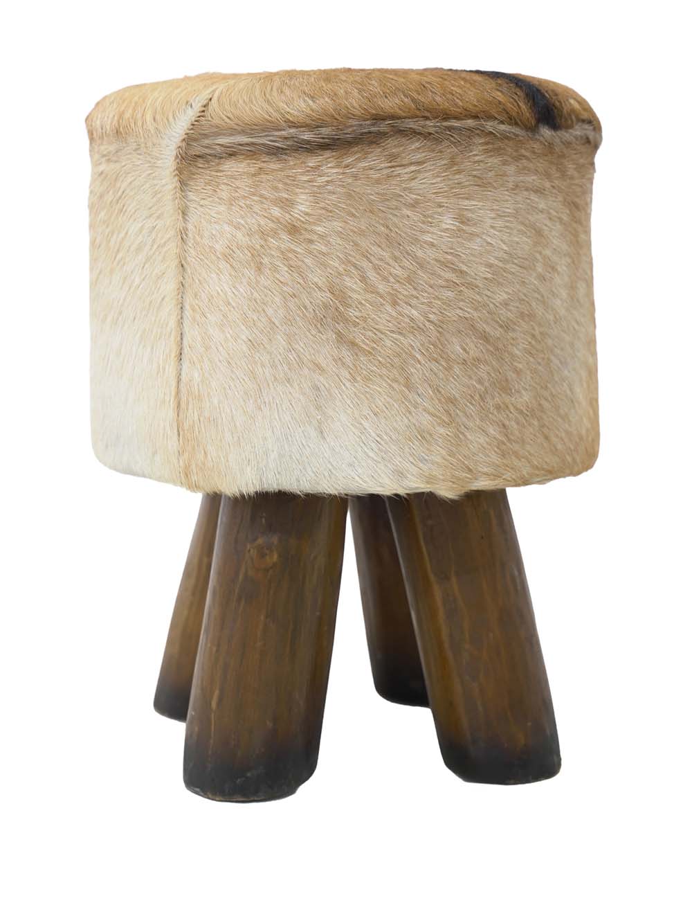 FUR155_Cow Hide Stool (Short Leg)_event_prop_hire_EPH_Creative (1) copy _high_res copy _optimised