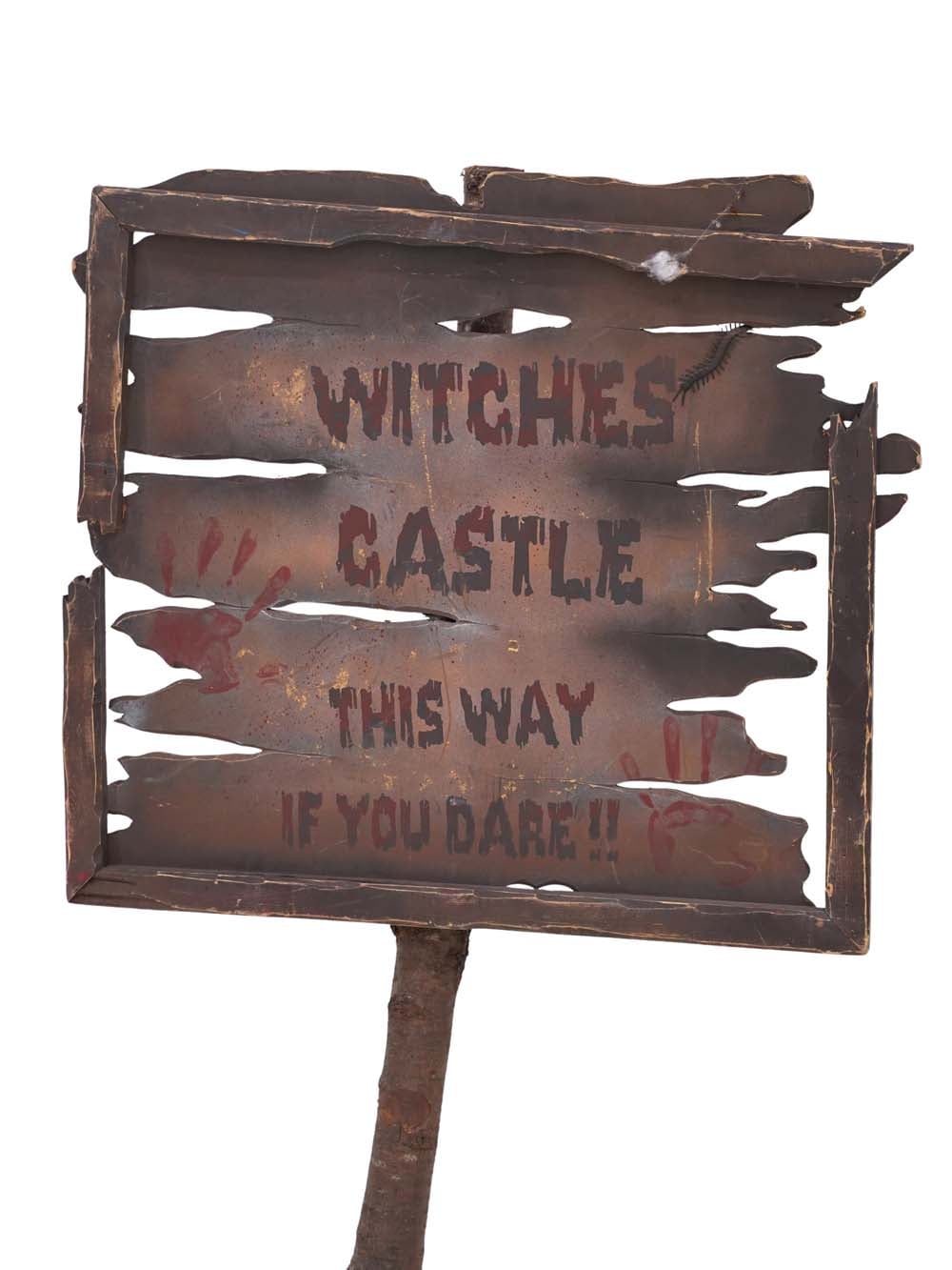 HLW124 _Witches Castle Rustic Sign - Freestanding_event_prop_hire_EPH_Creative_119 copy _optimised