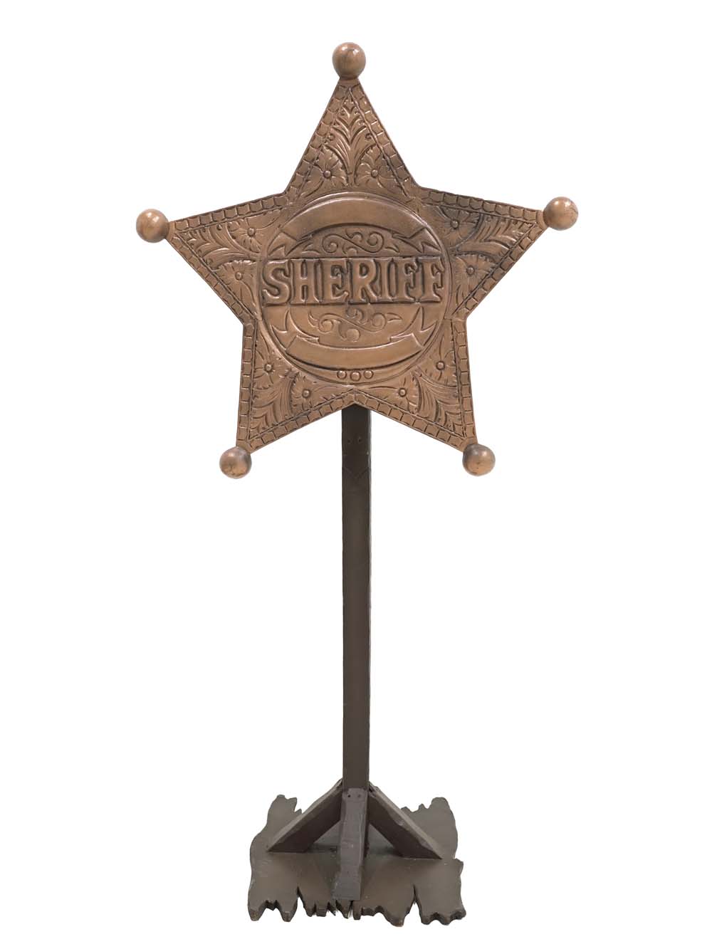 WST31_Giant Sheriff's Badge Bronze_event_prop_hire_EPH_Creative copy