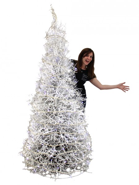 White Twig Christmas Tree (Large)