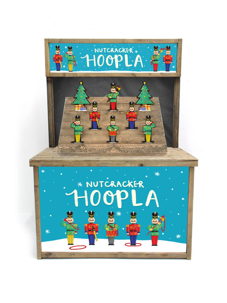 Nutcracker Hoopla Fairground Game EPH Creative Event Prop Hire