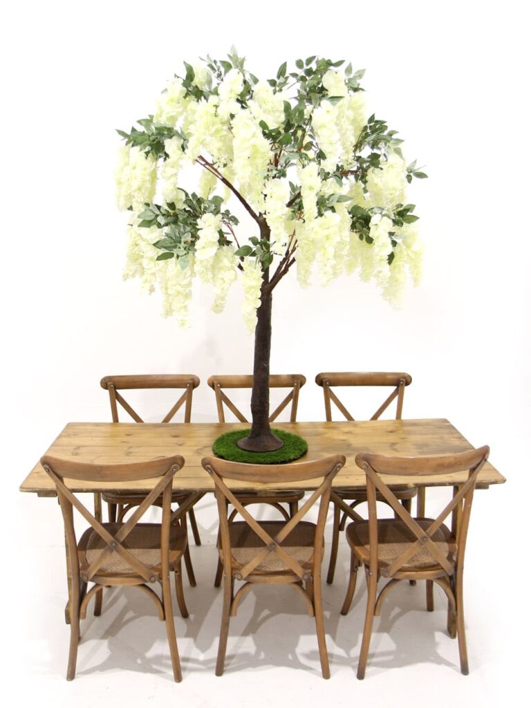 Table Top Tree (1.8m) - Wisteria Flower Cluster | EPH Creative - Event ...