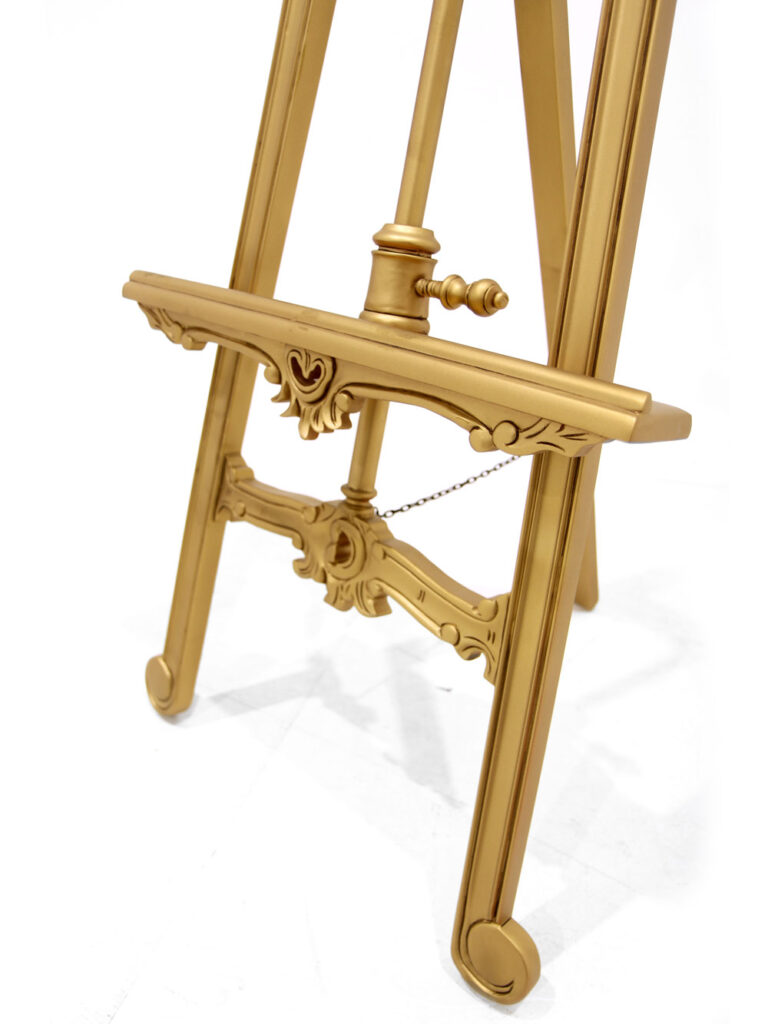 Decorative Gold Easel (Style May Vary) EPH Creative Event Prop Hire
