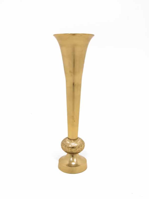 Tall Gold Vase 1.1m Event Prop Hire