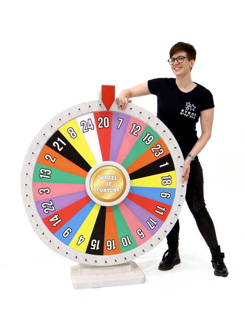 Table Top Wheel of Fortune (White)