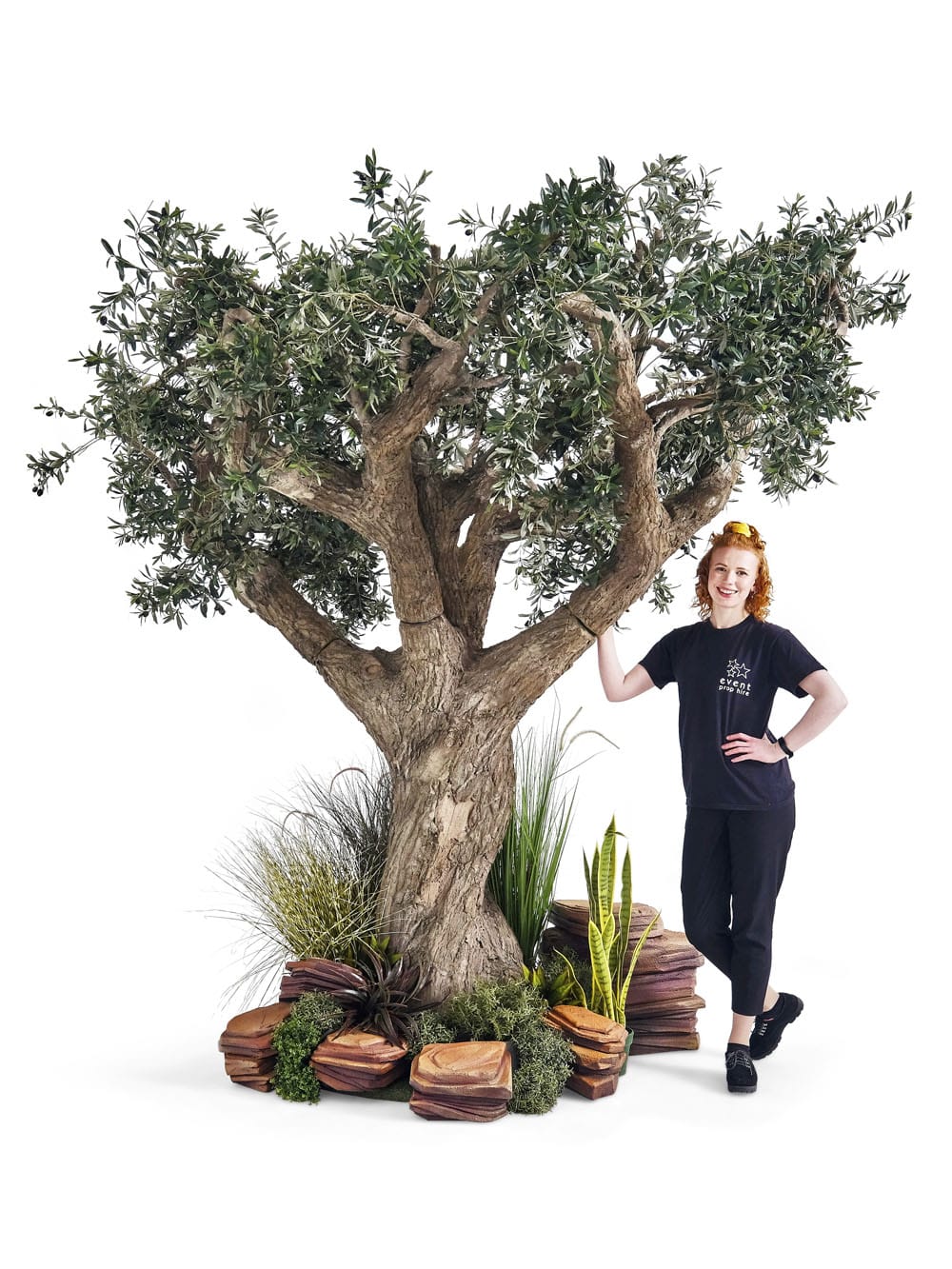 Artificial Mediterranean Olive Tree
