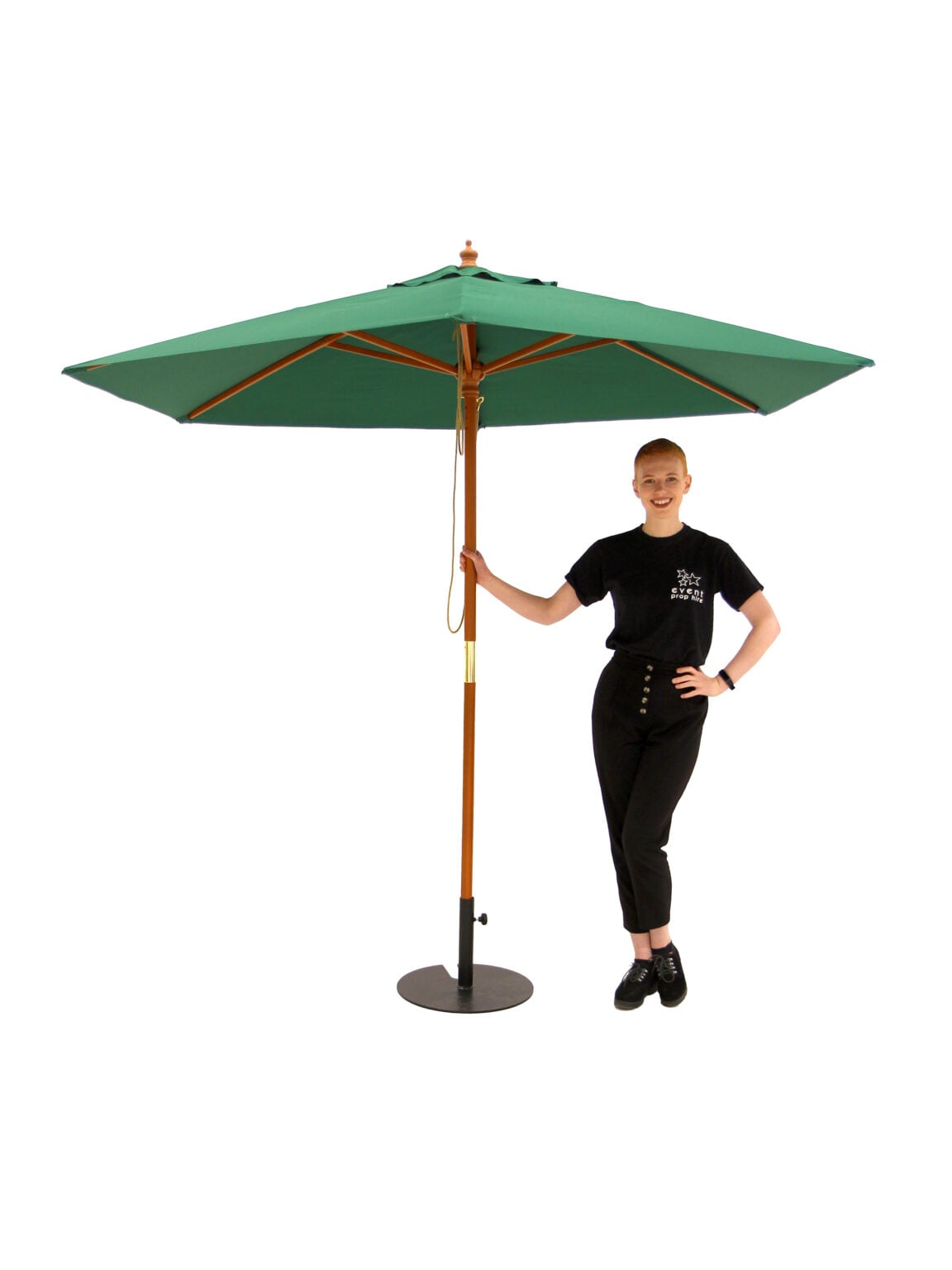 SN8513_Hexagonal Parasol (Dark Green)_eph_creative_event_prop_hire_0352 copy