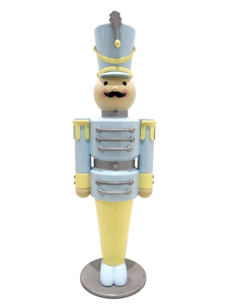 Pastel Nutcracker 1 (Blue & Yellow) EPH Creative Event Prop Hire