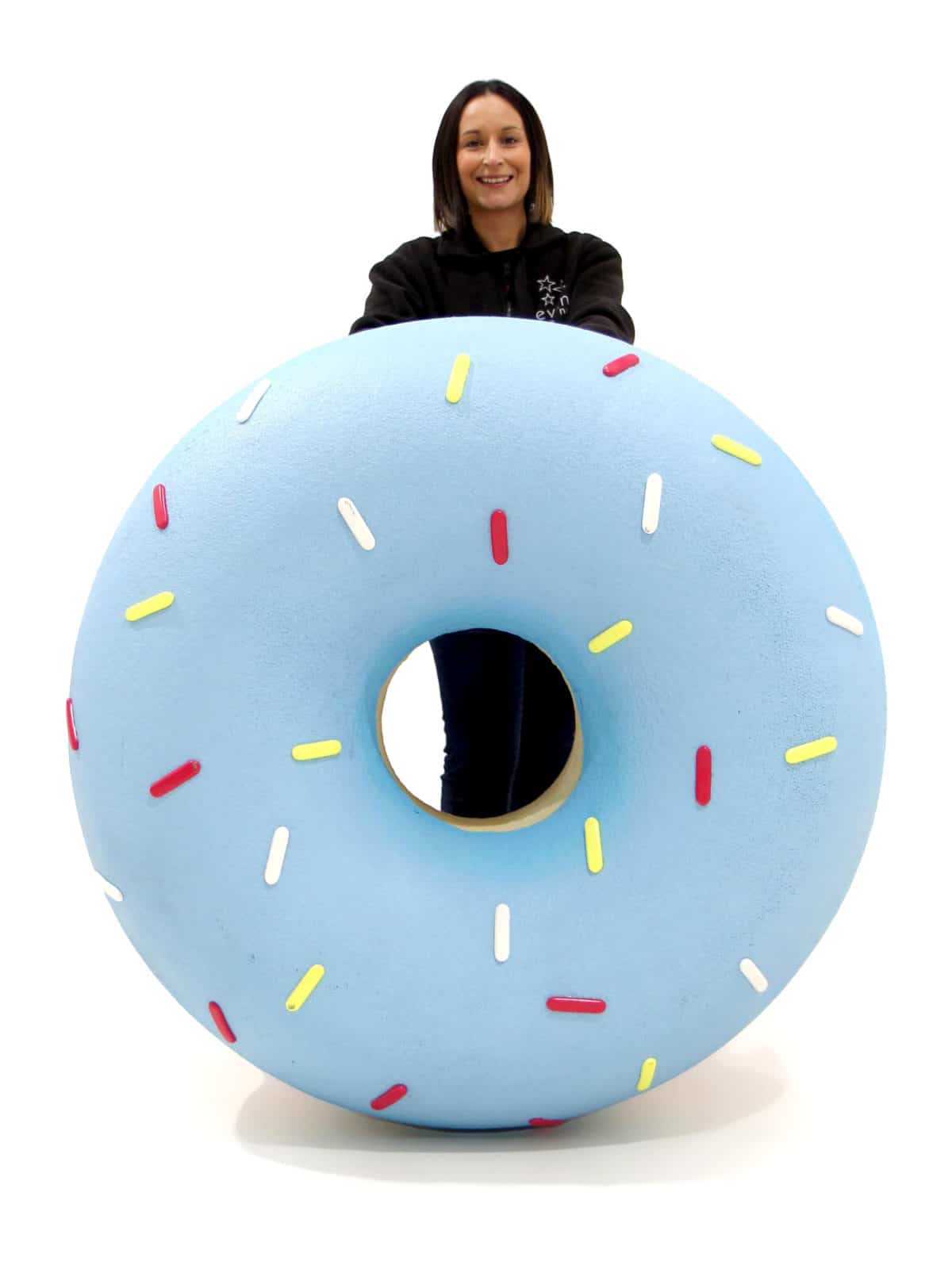 Giant Doughnut – Pastel Blue