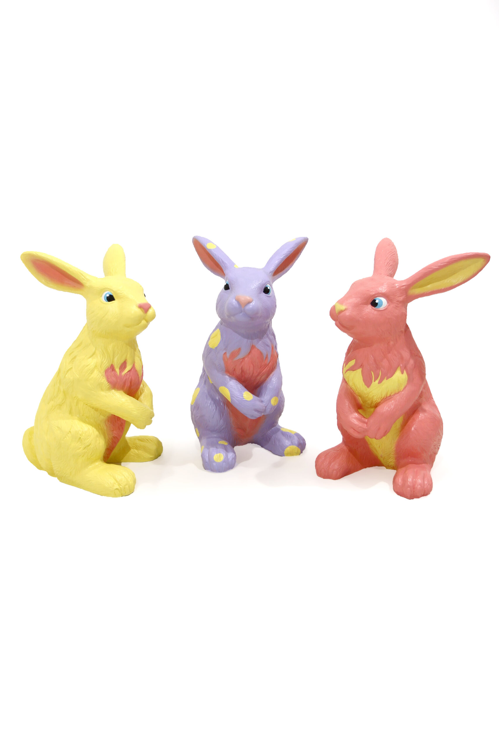 Giant Pastel Pink Rabbit | EPH Creative - Event Prop Hire