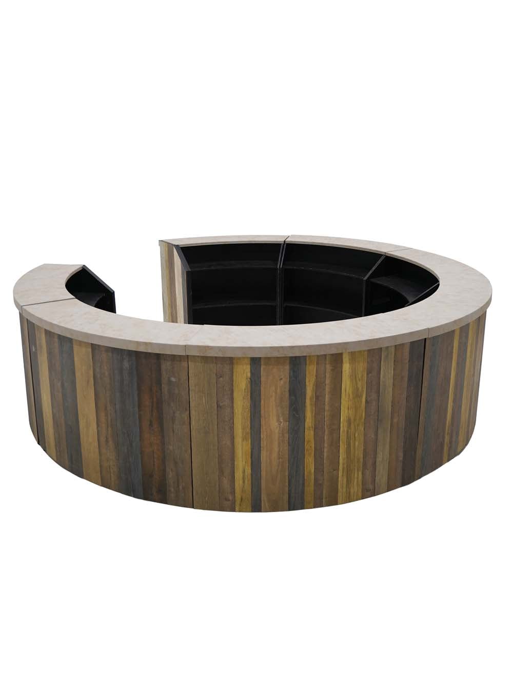 SN9313_Rustic Wood Circular Bar - Full bar_event_prop_hire_EPH_Creative (31) copy _optimised
