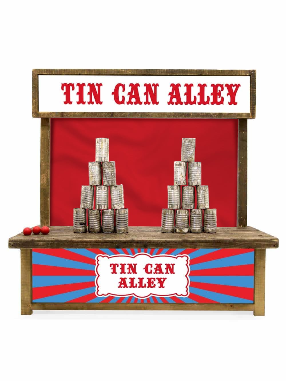 SN9802 Tin Can Alley Fairground Game (Childrens) _optimised