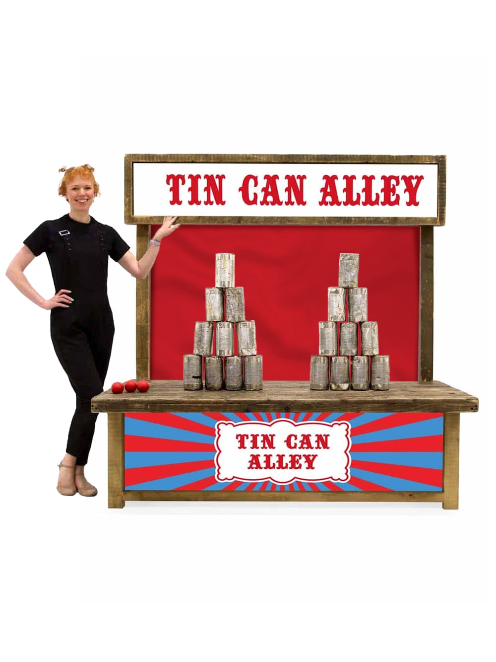SN9802 Tin Can Alley Fairground Game (Childrens) with model _optimised