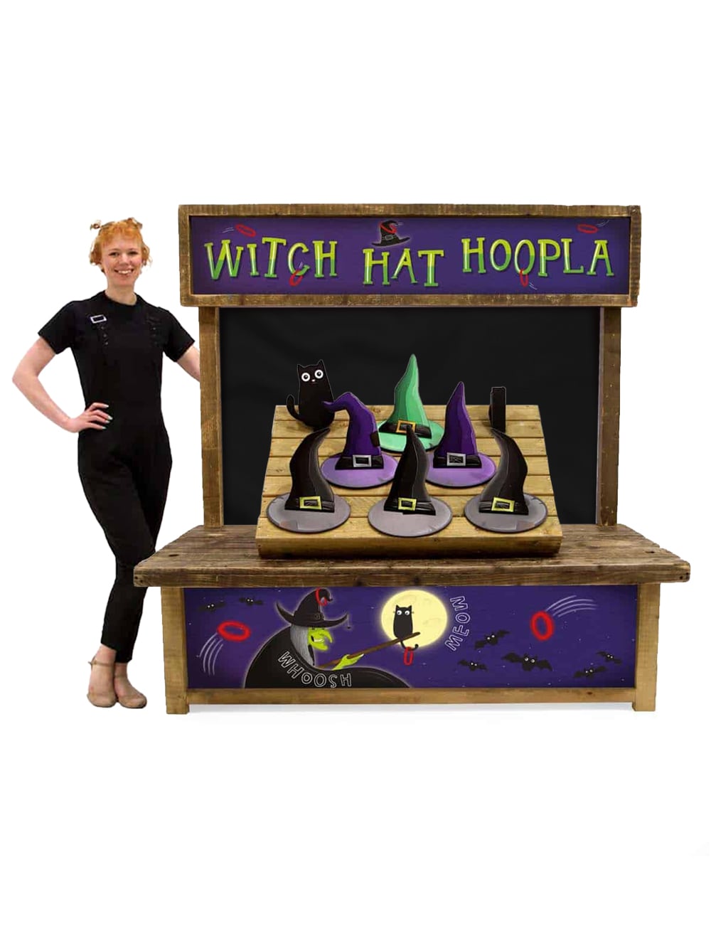 SN9817 Witch Hat Hoopla Fairground Game (Childrens) with model _optimised