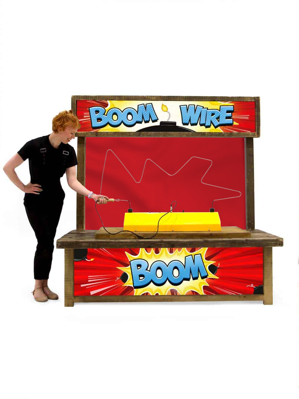 SN9820 Boom Wire Superhero Buzz Wire Game (Childrens) with model