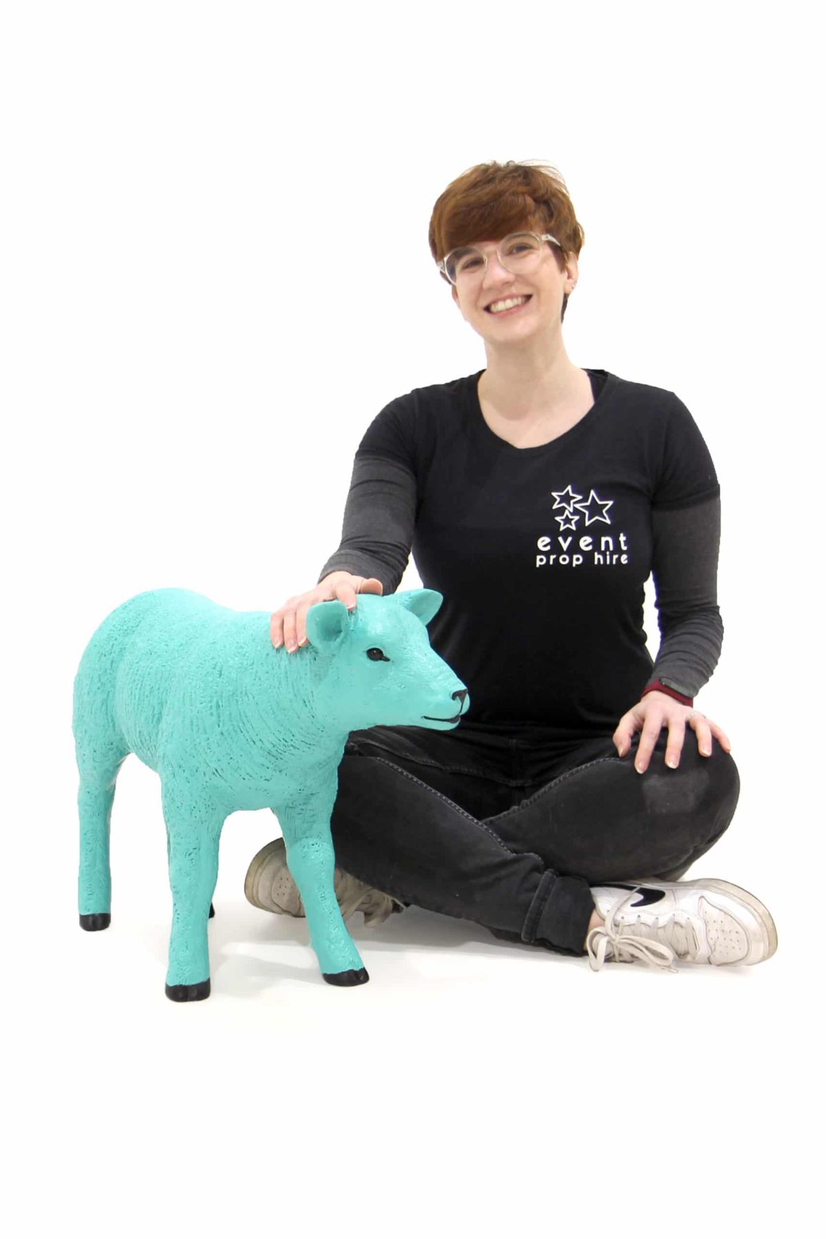 Life-Size lamb - Turquoise