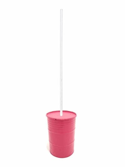 Bunting Unit - Pink Steel Drum/White Pole (2.3m)