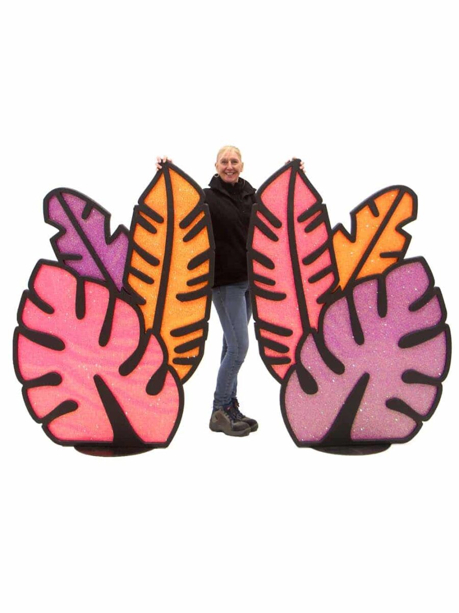 Jungle Leaf Set - Large (Neon)