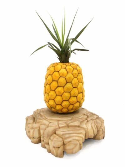 SN9393 Giant Pineapple on Rock Base - Mini Golf