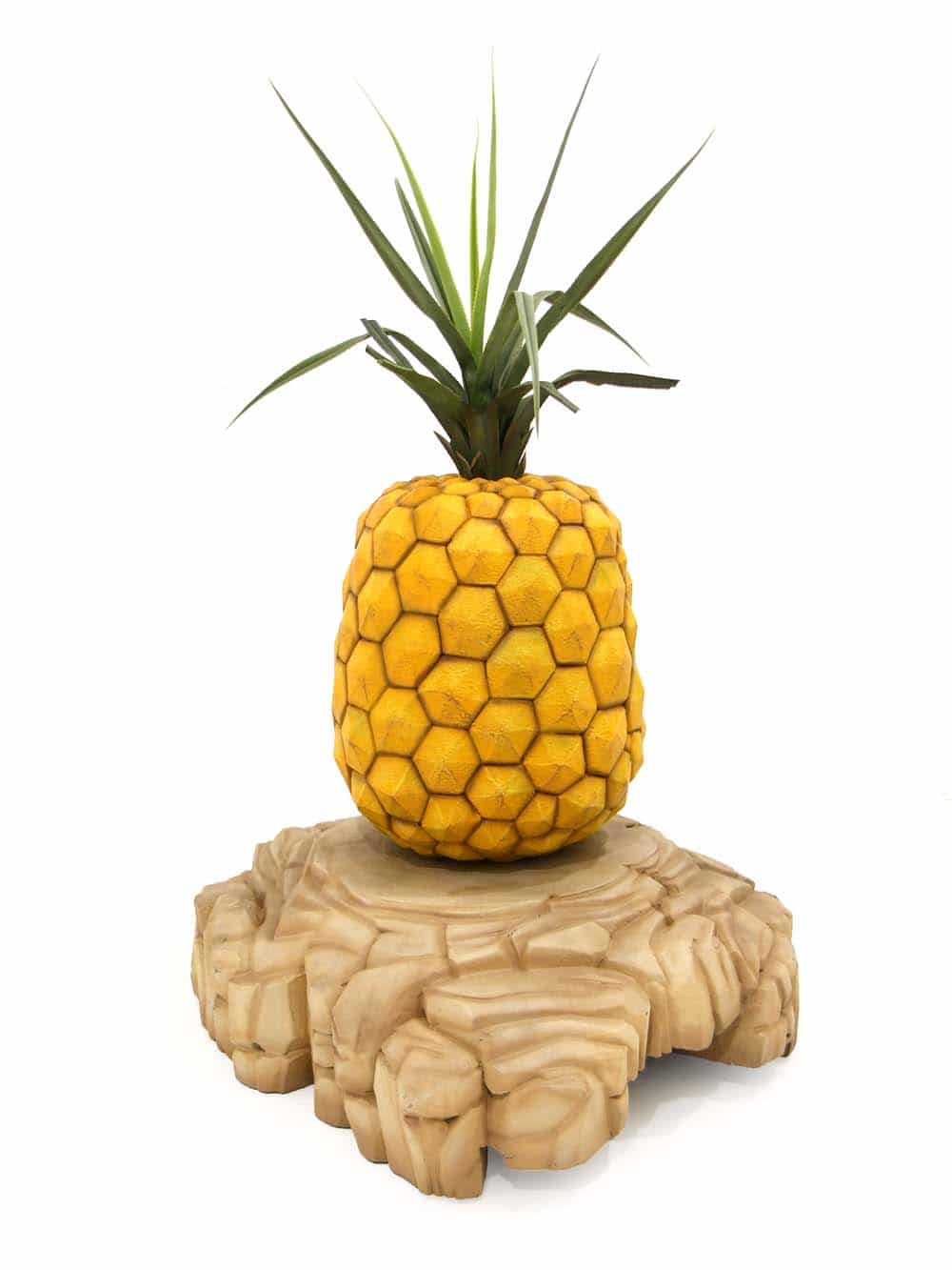 SN9393 Giant Pineapple on Rock Base - Mini Golf