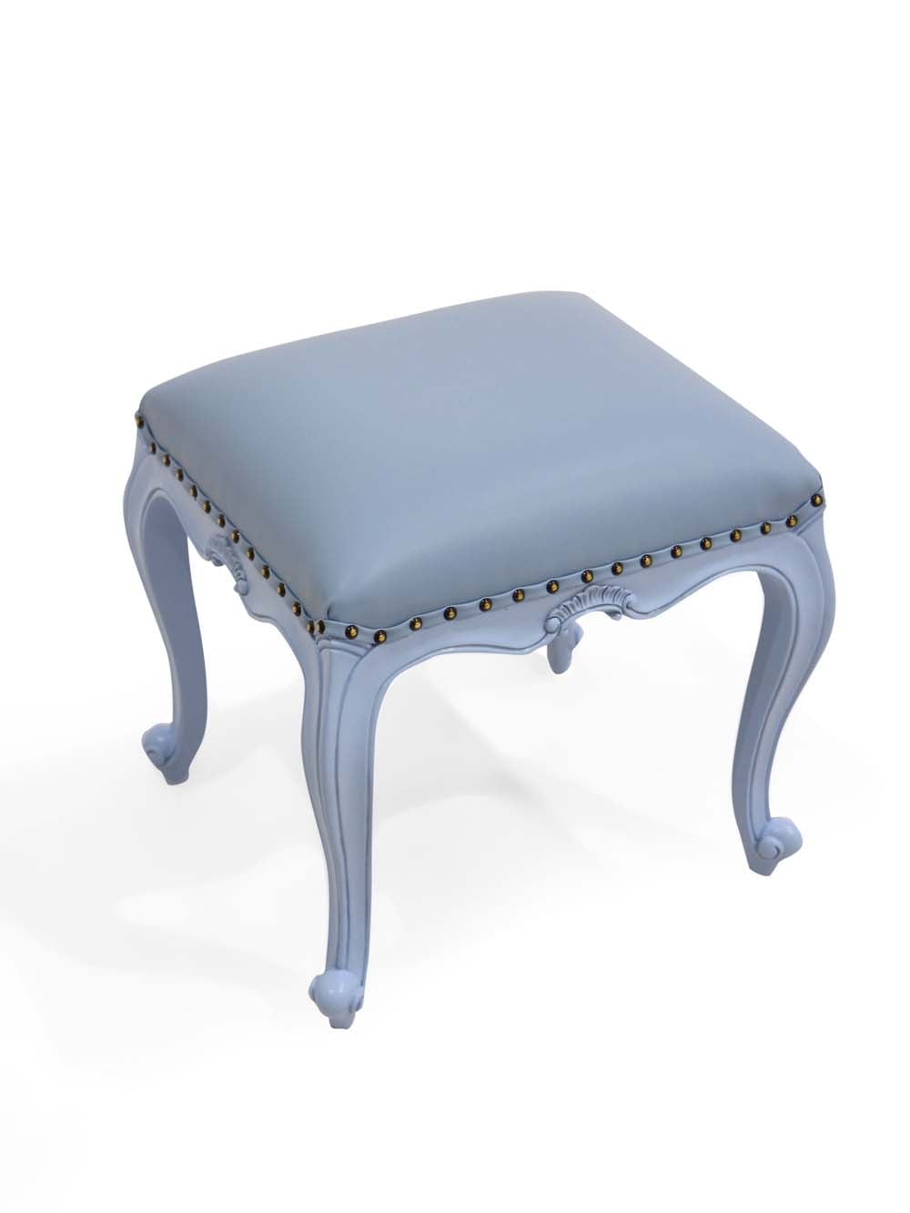 SN12869 _Ornate Small Stool - Light Blue_event_prop_hire_EPH_Creative_107. optimised