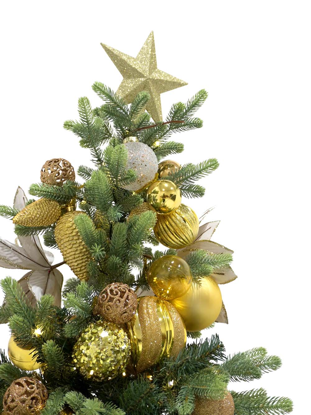 SN14848-_Indoor-Prelit-Dressed-Christmas-Tree-2.1m-Gold-Luxe_event_prop_hire_EPH_Creative_040-copy-_optimised