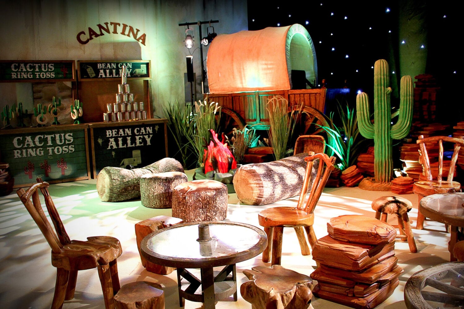 Wild West Theme Props for Hire | Western Event Decor & Furniture
