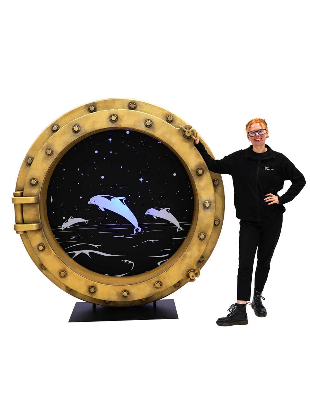 SN0130 _Giant Porthole - Dolphin Insert (ATS49)_event_prop_hire_EPH_Creative_034 copy _optimised