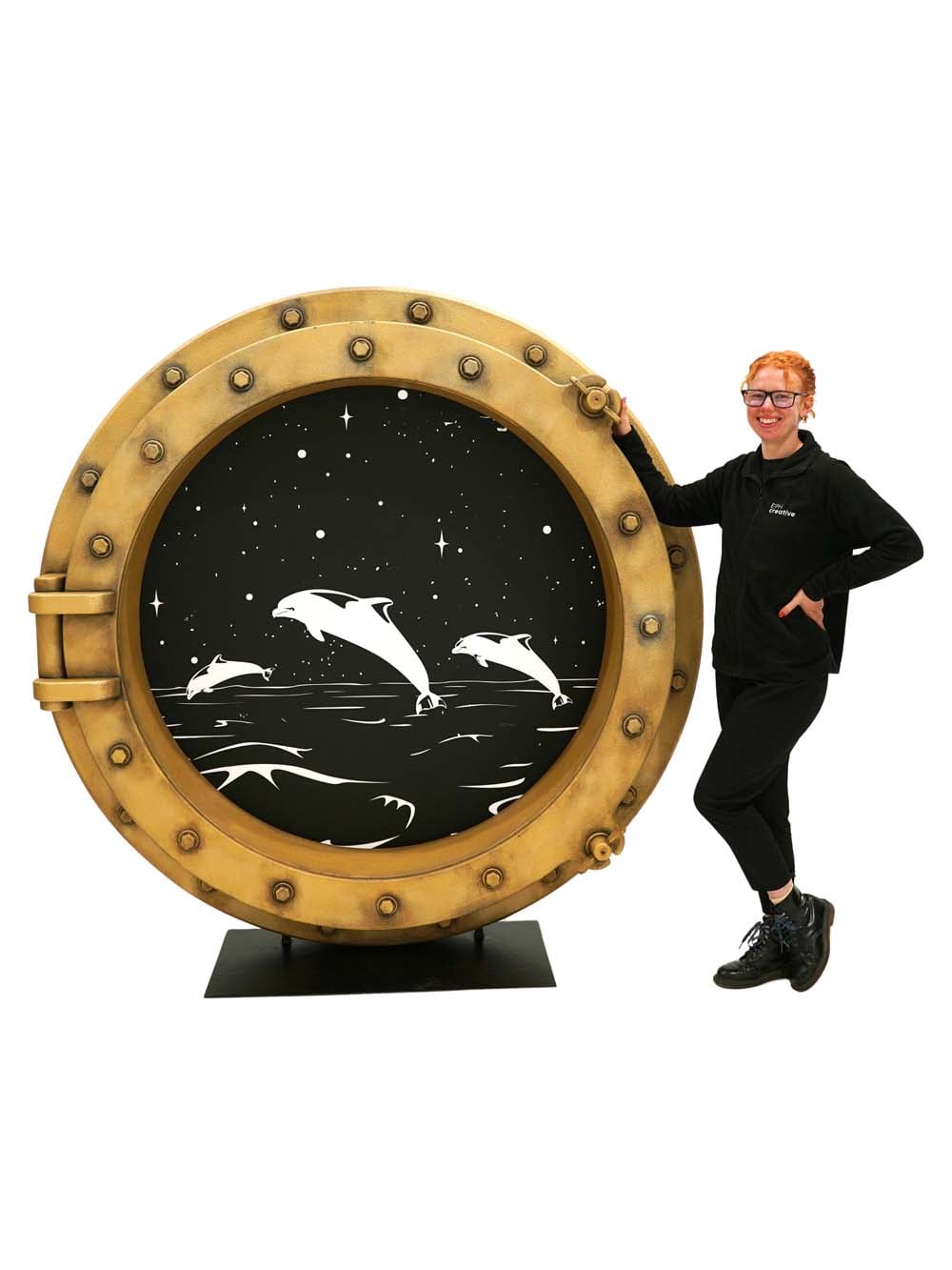 SN0130 _Giant Porthole - Dolphin Insert (ATS49)_event_prop_hire_EPH_Creative_045 copy _optimised