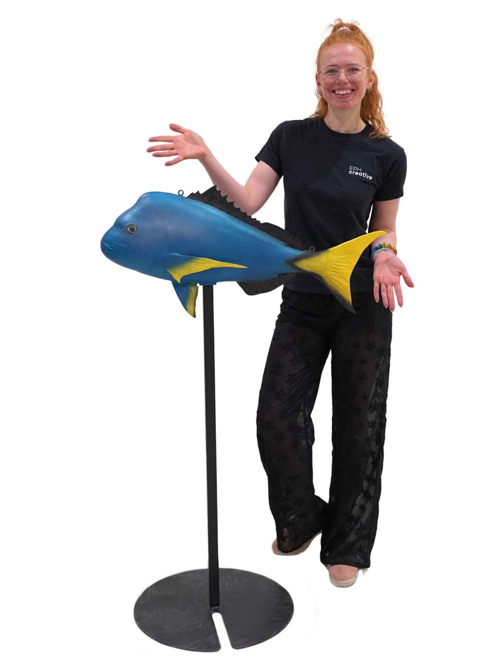 SN16008 _Colourful Fish - Blue_Yellow - (Floor Standing)_event_prop_hire_EPH_Creative_236 copy _optimised