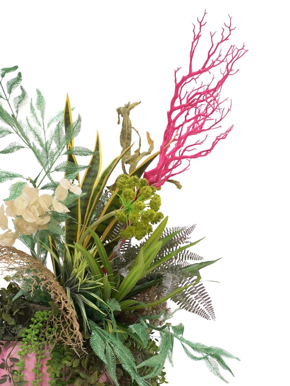 SN15957 _Potted Floral Display - 'Under the Sea' - Tall Pink Pot_event_prop_hire_EPH_Creative_971 copy _optimised