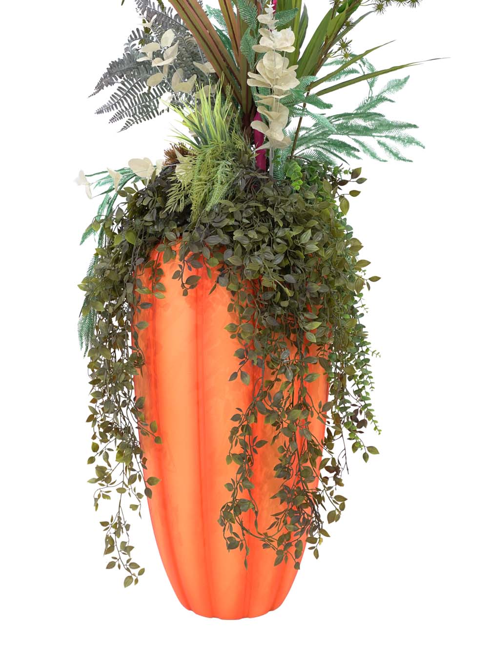 SN15958 _Potted Floral Display - 'Under the Sea' - Tall Orange Pot_event_prop_hire_EPH_Creative_603 copy _optimised